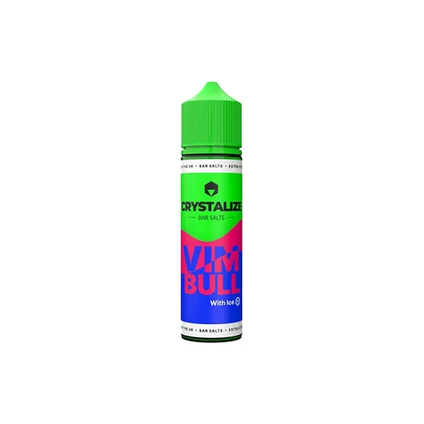 0mg Crystalize Bar Salts 60ml Longfill (50VG/50PG)