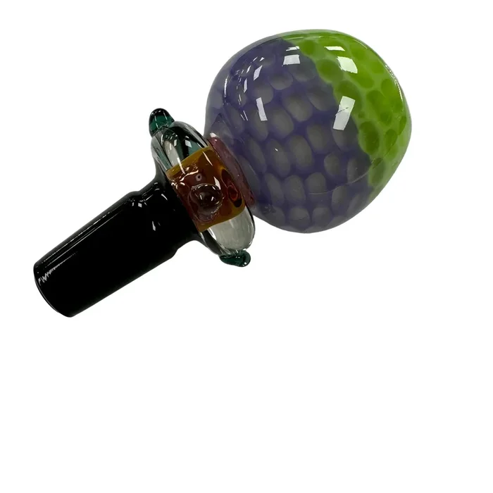 14mm Flower Bowl Glass Dot Round