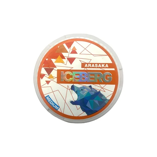 20mg Iceberg Arasaka Nicotine Pouches – 20 Pouches