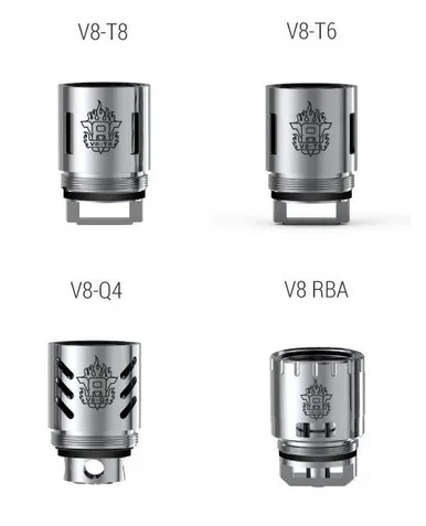 3 Pack SMOK TFV8 Tank V8 Turbo Coils