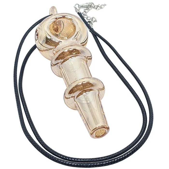4″ Electro Plated Spoon Necklace Hand Pipe