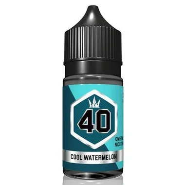 #40 Cool Watermelon | Crown E-Liquid Silver | 30ml (Closeout)