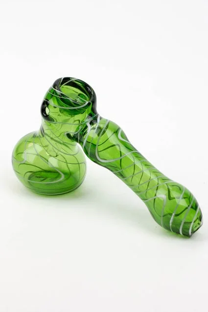 5″ Single chamber Hammer bubbler-Assorted