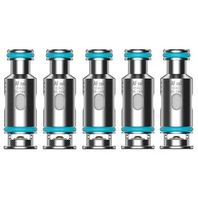 5 Pack Aspire AF Mesh Coil Heads