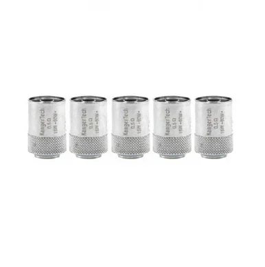 5 Pack Kanger CLOCC Coil Heads Stainless Steel Ni200