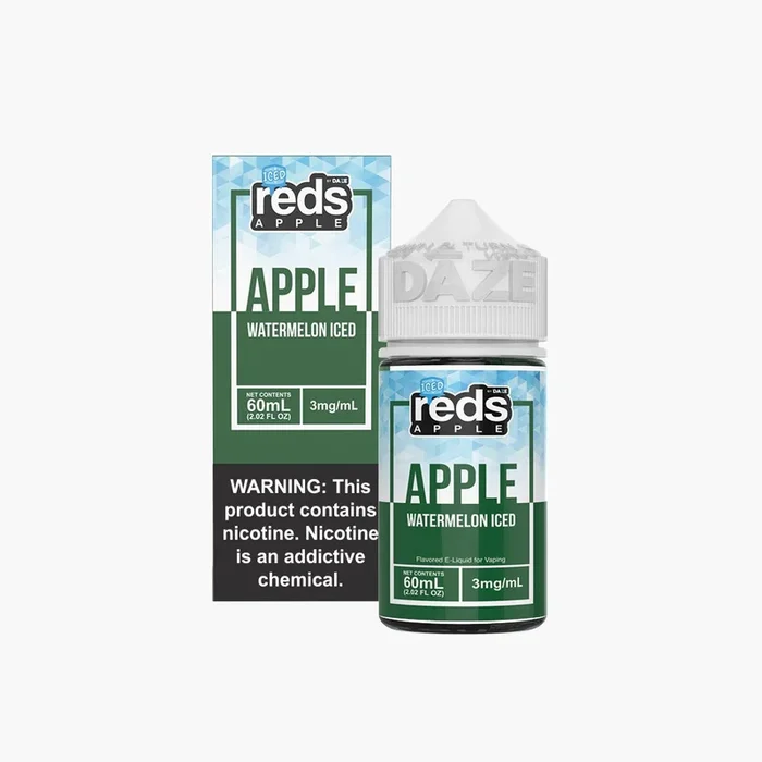7 DAZE – ICED WATERMELON REDS APPLE E-JUICE 60ML