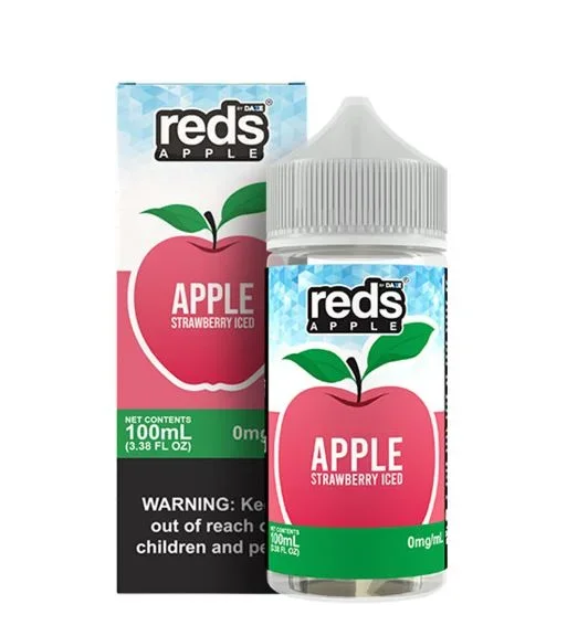 7 DAZE – RED’S APPLE – APPLE STRAWBERRY ICED