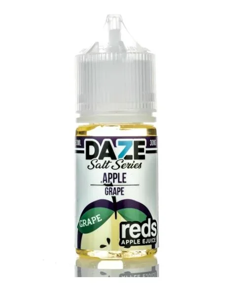 7 DAZE SALT – RED’S APPLE – APPLE GRAPE SALT