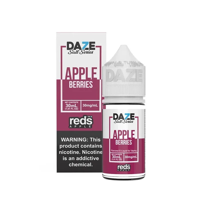 7daze Salt Reds Apple – Berries 30ml
