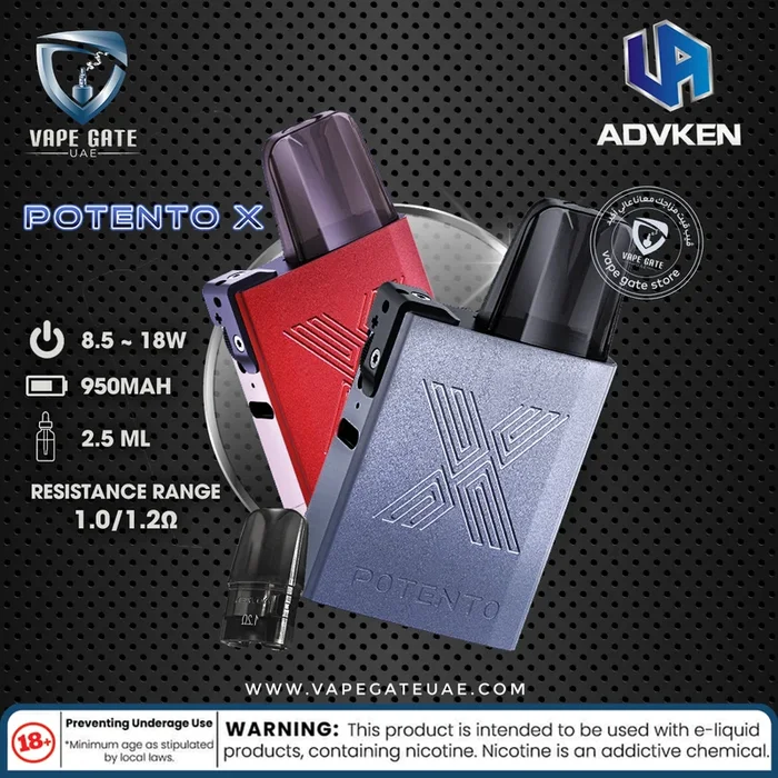 ADVKEN POTENTO X POD KIT 950MAH
