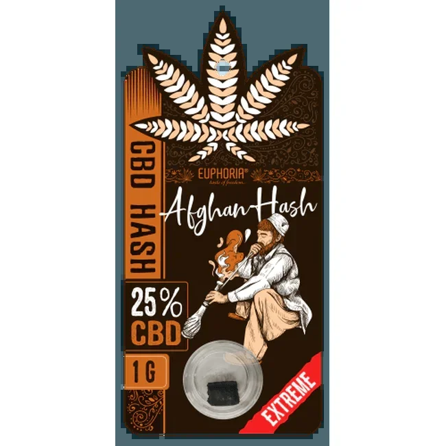 Afghan Hash CBD Hash (25%) 1g