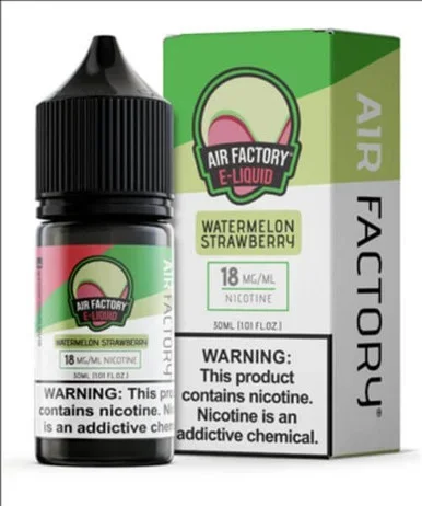 Air Factory Salt Watermelon Strawberry E-Liquid 30ml