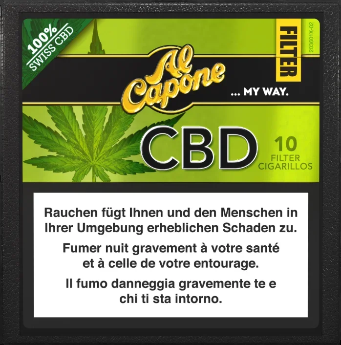 Al Capone CBD Filter Cigarillos 10 Stück