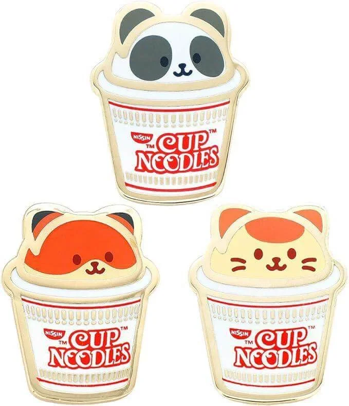 AniRollz x Cup Noodles Enamel Pin