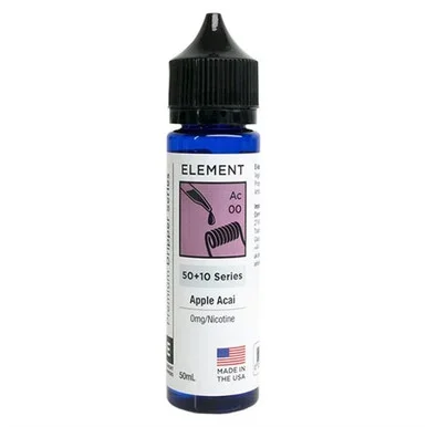 Apple Acai E Liquid 50ml Shortfill by Element Dripper Series