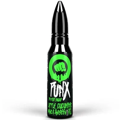 Apple Cucumber Mint & Aniseed E Liquid 50ml by Punx Riot Squad