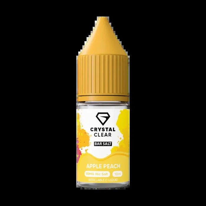 Apple Peach – Crystal Clear Nic Salts 10ml