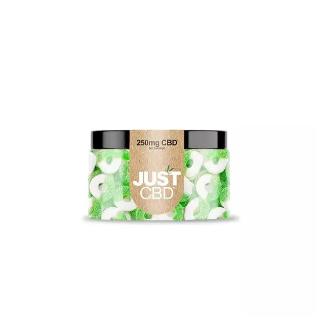 Apple Rings CBD Gummies Jar 250mg