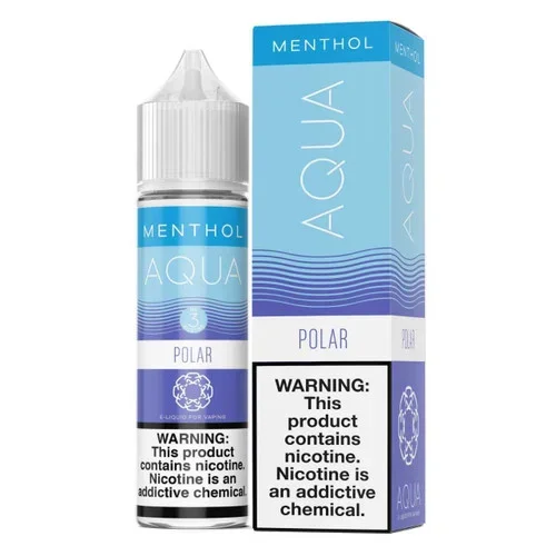 Aqua Polar Menthol Synthetic Nicotine 60ml E-Juice