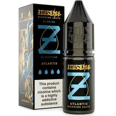 Atlantis Nic Salt E Liquid 10ml by Zeus Juice
