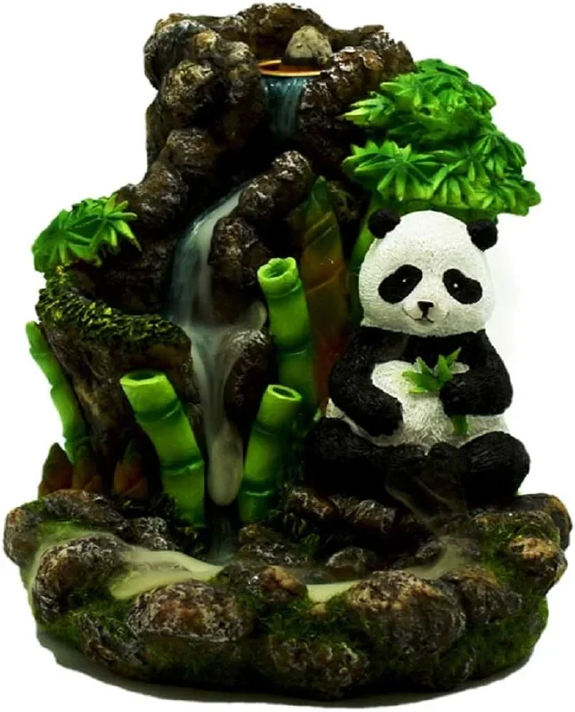 Backflow Magic Incense Holder – Waterfall Panda