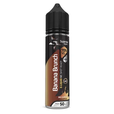 Banana Brunch E Liquid 50ml Shortfill by Superstar Vapes