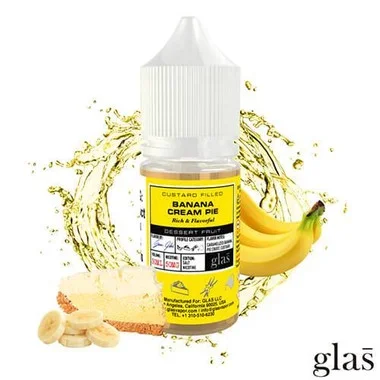 Banana Cream Pie | Basix Nic Salts by Glas | 30ml (closeout)
