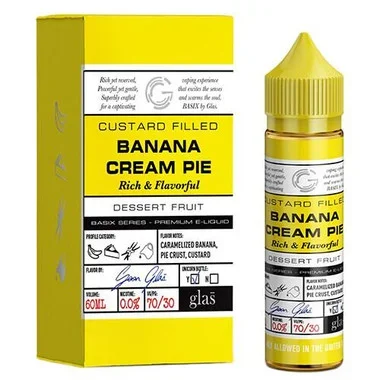 Banana Cream Pie | Glas Basix Series E Liquid | 60ml