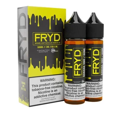 Banana Synthetic Nicotine 120ml E-Juice | FRYD