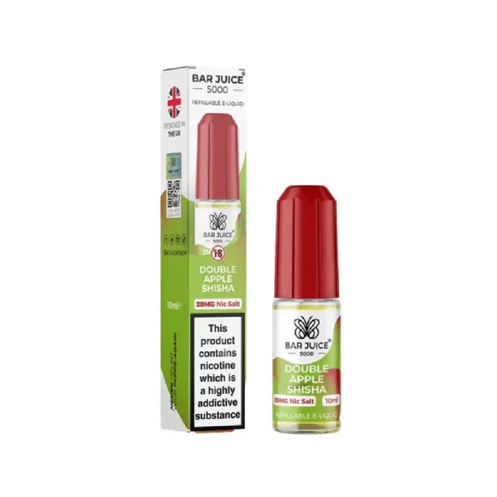 Bar Juice 5000 Double Apple Shisha E Liquid 10ml