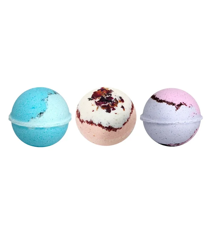 Bath Bomb Triple Pack: Blue Dream + Bubba Kush + Chocolate Hashberry