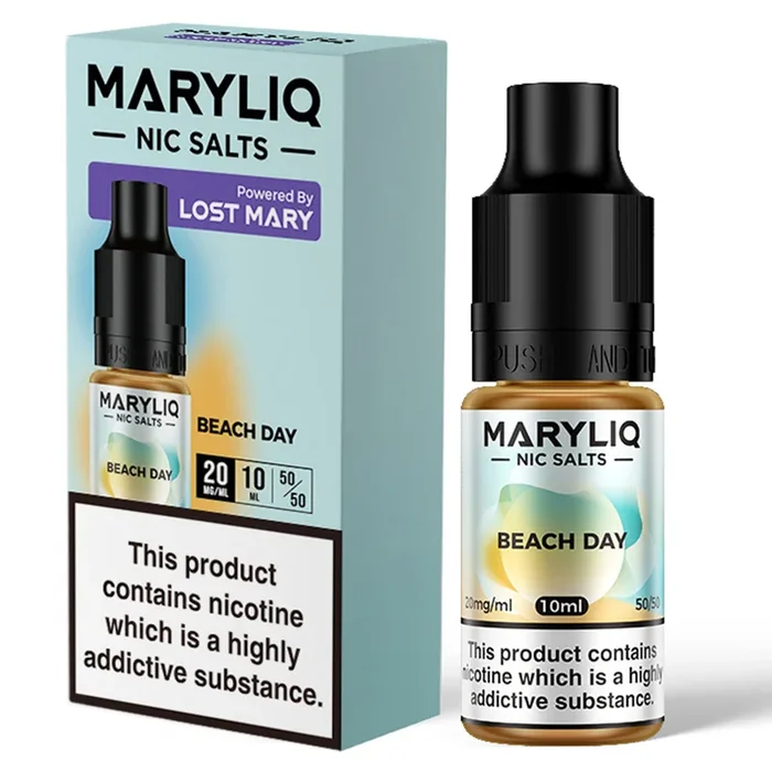 Beach Day By Maryliq – Lost Mary Nic Salt E-Liquid 10ml