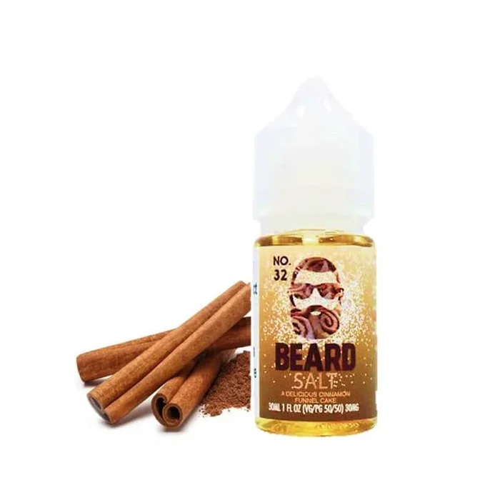 Beard Vape No 32 Cinnamon & Funnel Cake Saltnic 30ml