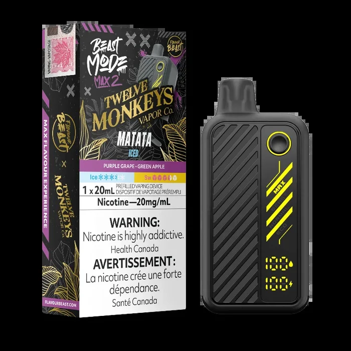 Beast Mode Max 2 50K X Twelve Monkeys Matata Iced By Flavour Beast