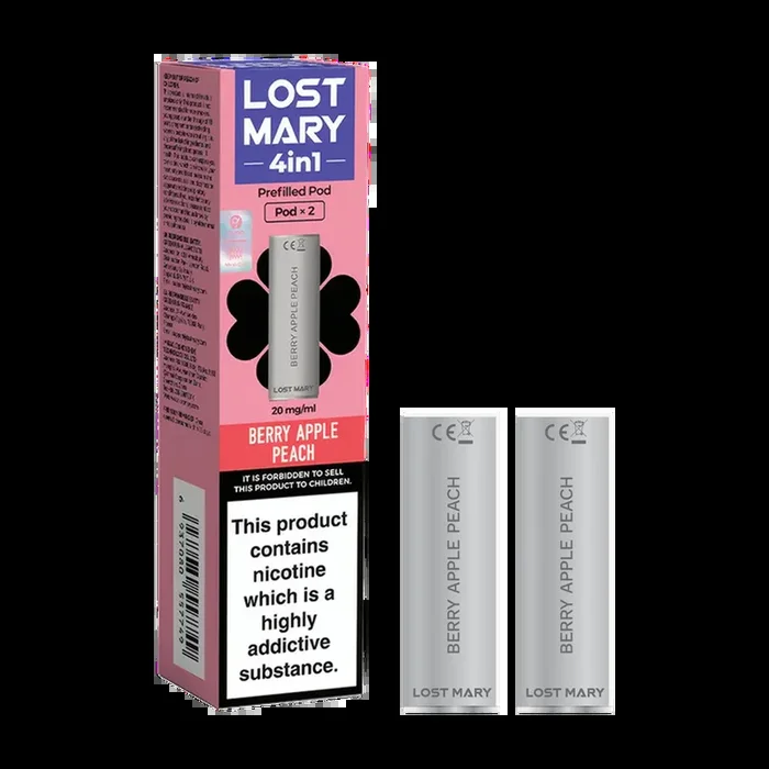 Berry Apple Peach Lost Mary 4in1 Pods