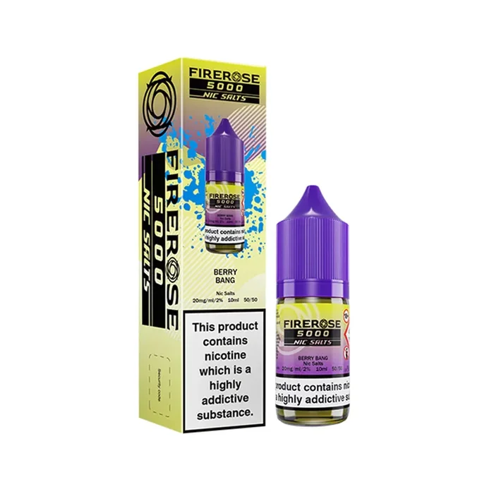 Berry Bang – Firerose 5000 Nic Salts 10ml
