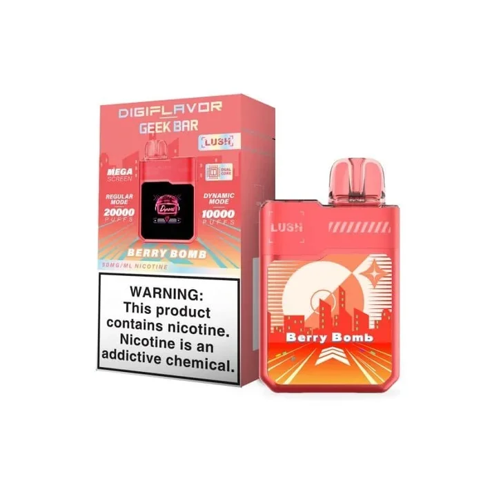Berry Bomb Geek Bar Digi Lush Box 20K Puffs – Disposable