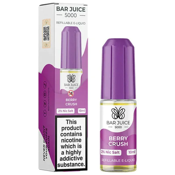 Berry Crush Nic Salt E-Liquid by Bar Juice 5000
