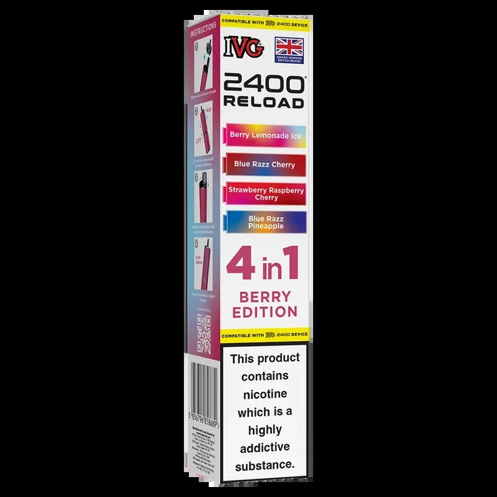 Berry Edition IVG 2400 Refill Pods