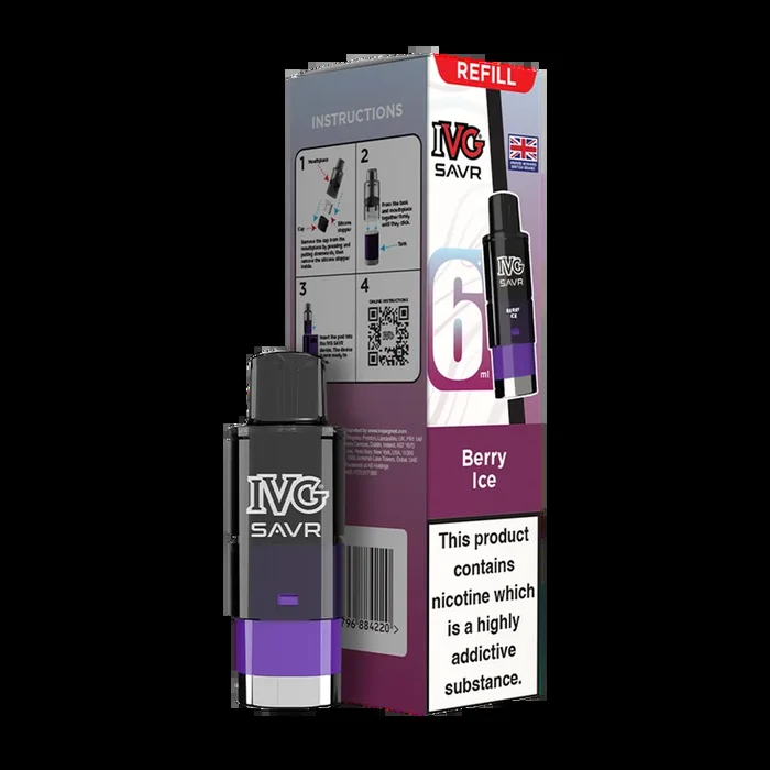 Berry Ice IVG SAVR Refill Pack