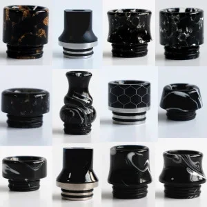 Black Color 810 Universal Drip Tip Wide Bore Mouthpiece for Vape Accessory