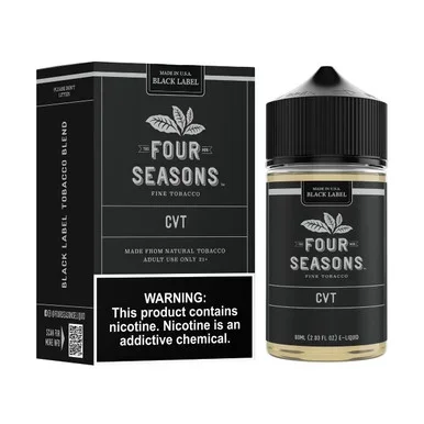 Black Label CVT 60ml E-Juice | Four Seasons