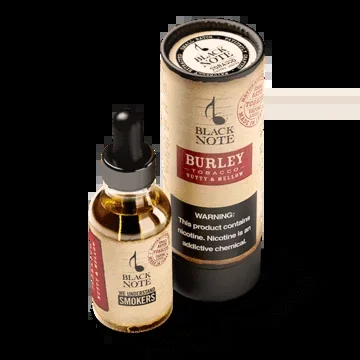 BLACK NOTE Burley Tobacco Freebase E-Liquid