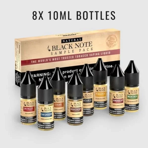 Black Note Collection Pack Freebase E-Liquid