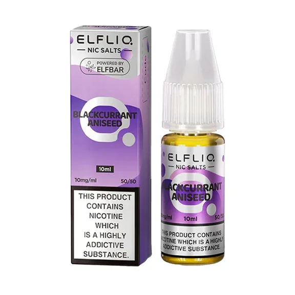 Blackcurrant Aniseed – Elfliq Nic Salts Elf Bar 10ml