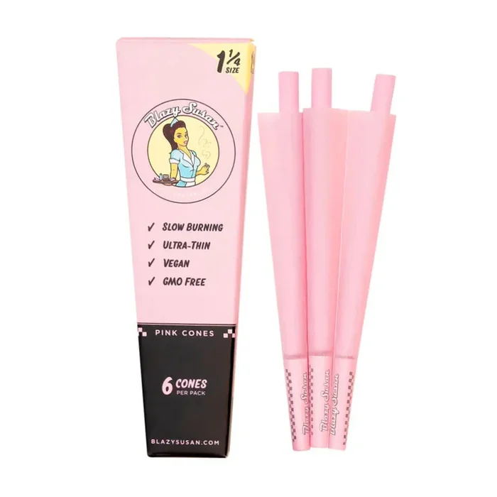 Blazy Susan Cones Pink – 1 1/4