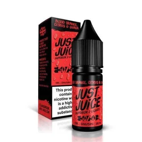 Blood Orange, Citrus & Guava 50/50 E-Liquid by Just Juice 10ml