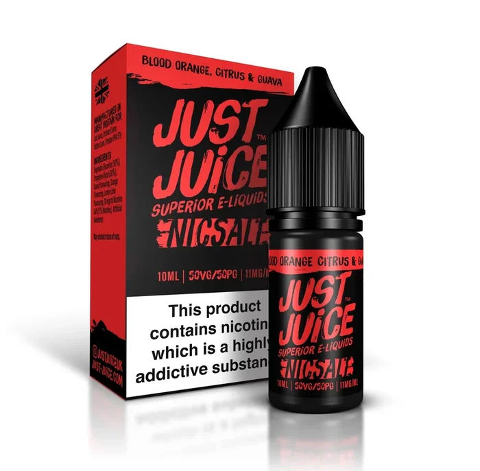 Blood Orange, Citrus & Guava by Just Juice Salt Nic E-Liquid 10ml