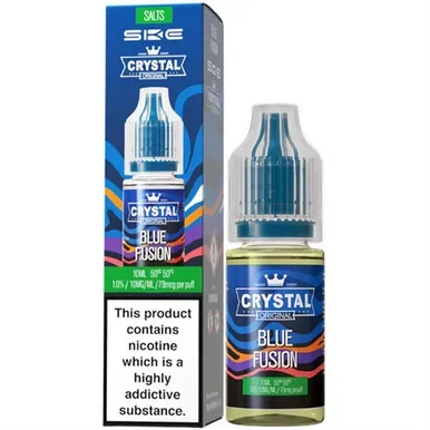 Blue Fusion Nic Salt E Liquid 10ml By SKE Crystal