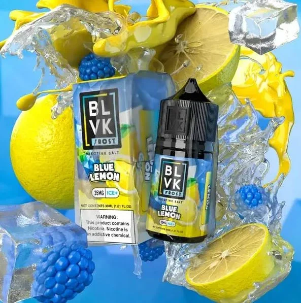 BLUE LEMON ICE – BLVK FROST SALTS – 30ML